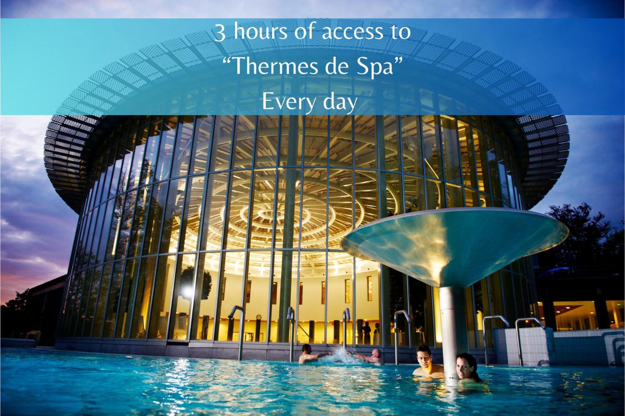 Les Thermes De Spa By La Cour De La Reine Hotel, Suites & Acces Gratuit Au Centre Thermal المظهر الخارجي الصورة